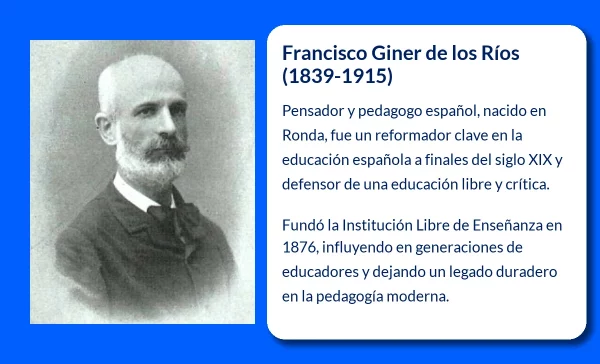 Francisco Giner de los Ríos (1839-1915): El pensador que transformó la educación española