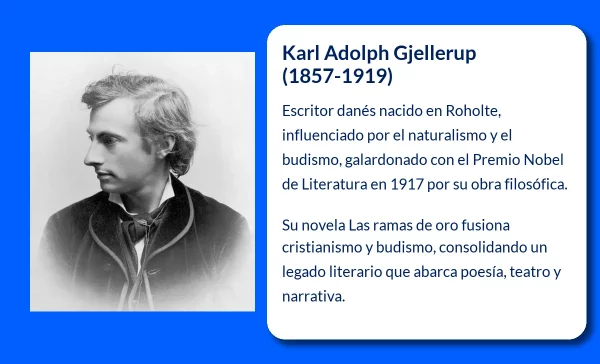 Karl Adolph Gjellerup (1857-1919): Un pionero de la literatura danesa y el misticismo interreligioso