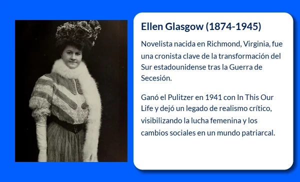 Ellen Glasgow (1874-1945). La narradora que retrató la transformación del Sur estadounidense