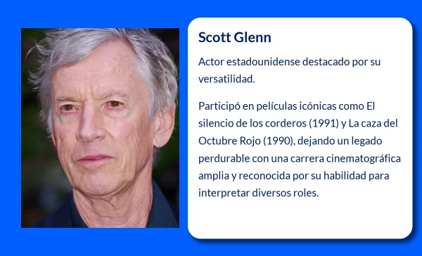 Scott Glenn (1942-VVVV). Un actor de fibra y determinación inquebrantable