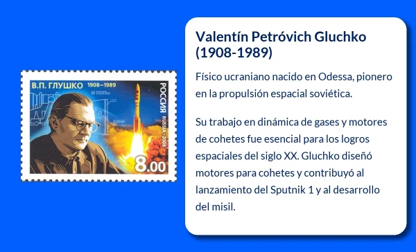 Valentín Petróvich Gluchko (1908-1989): El pionero ucraniano en la propulsión espacial soviética