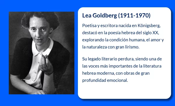 Lea Goldberg (1911-1970): La poetisa judía que reflejó la melancolía del alma humana