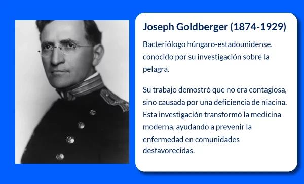 Joseph Goldberger (1874-1929): El médico que desveló la verdad sobre la pelagra