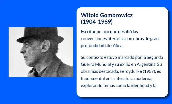 Witold Gombrowicz (1904-1969): El escritor polaco que revolucionó la literatura moderna