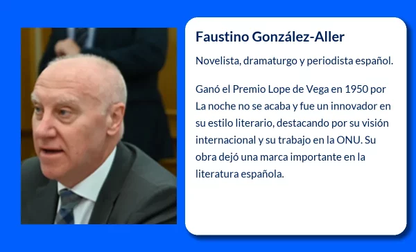 Faustino González-Aller (1926-VVVV): El novelista y dramaturgo que transformó el panorama literario español