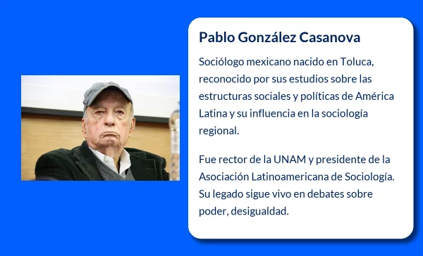 Pablo González Casanova (1922-VVVV): El sociólogo mexicano que influyó en la comprensión de América Latina
