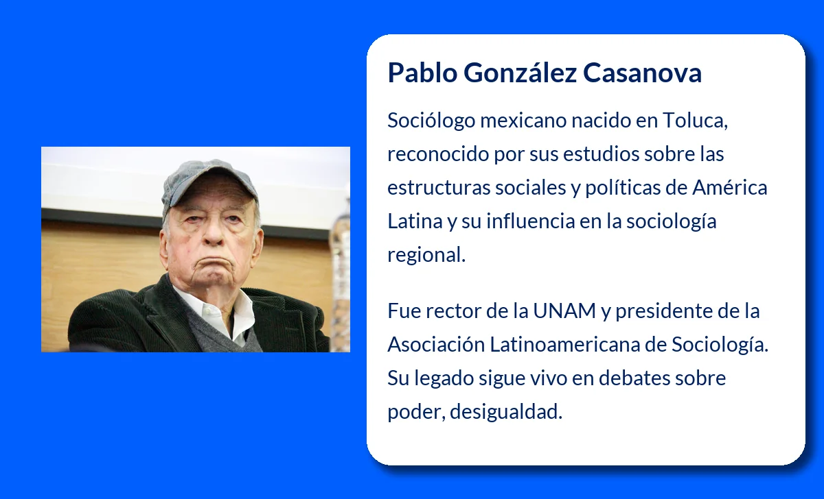 Pablo González Casanova (1922-VVVV): El sociólogo mexicano que influyó en la comprensión de América Latina
