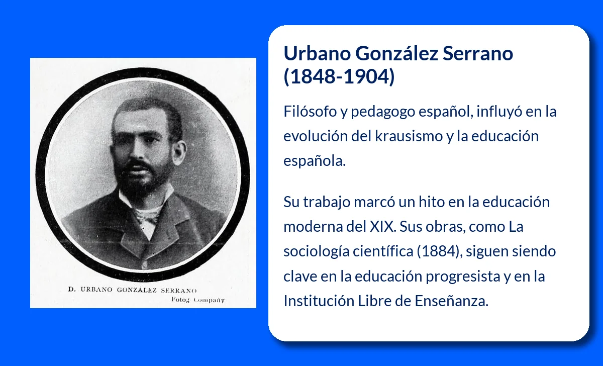Urbano González Serrano (1848-1904). El influyente ensayista y pedagogo del krausismo español