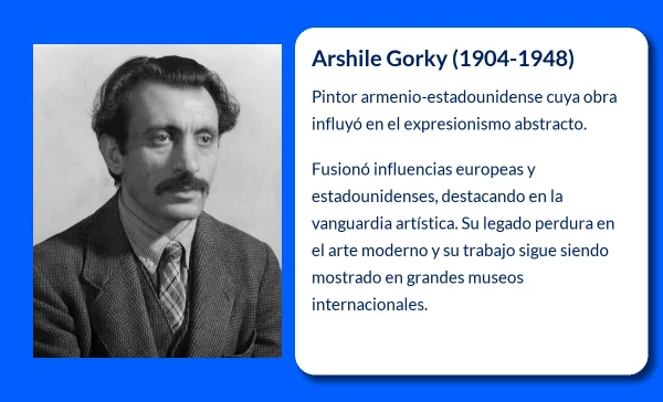 Arshile Gorky (1904-1948). El pintor expresionista abstracto que transformó la tragedia en arte