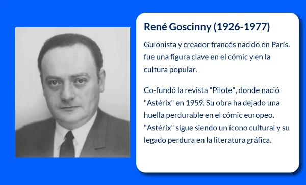 René Goscinny (1926-1977): El genio detrás de Astérix y las grandes historietas francesas