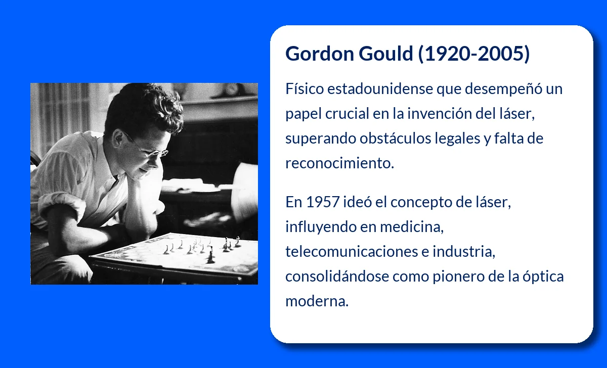 Gordon Gould (1920-2005): El Hombre que Luchó por el Reconocimiento del Láser