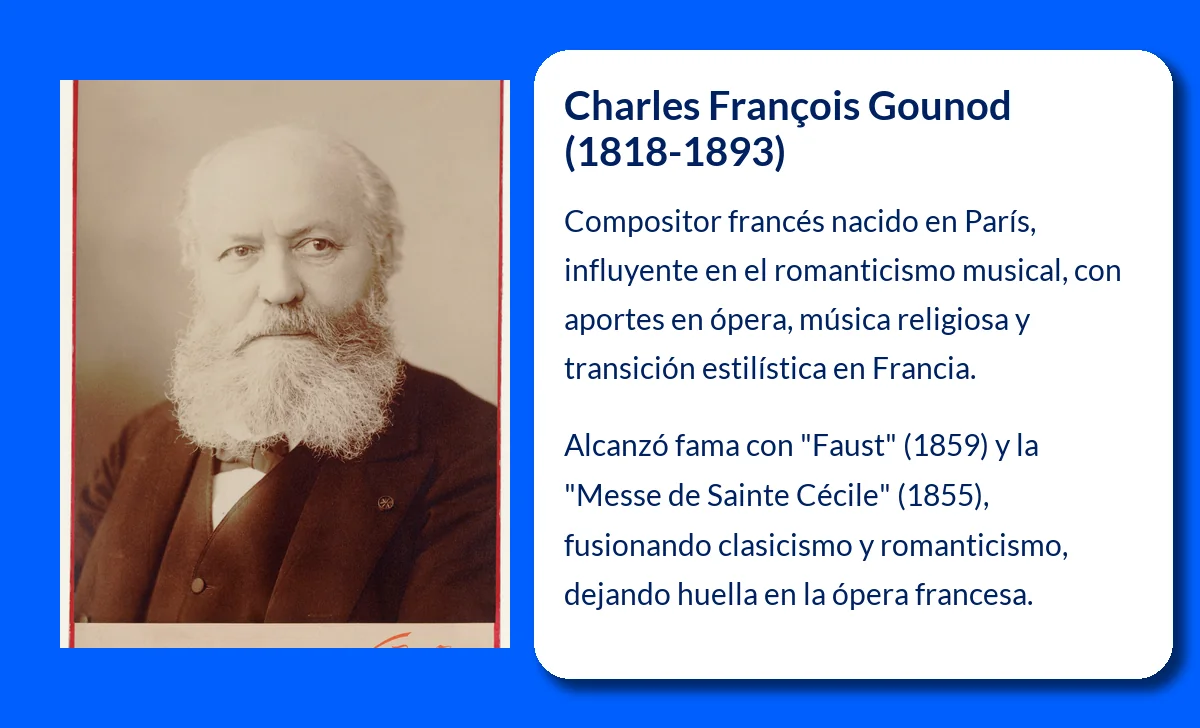 Charles François Gounod (1818-1893): El compositor que renovó la música francesa
