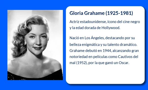 Gloria Grahame (1925-1981): La belleza ambigua que marcó el cine negro