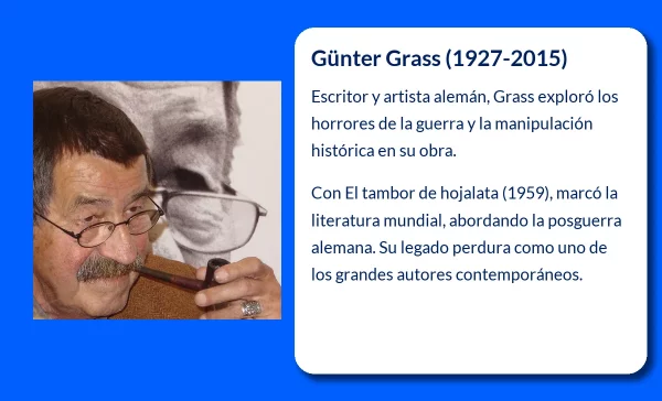 Günter Grass (1927-2015): El escritor que desenterró los rostros olvidados de la historia