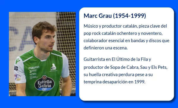Marc Grau (1954-1999): El alma del pop rock catalán