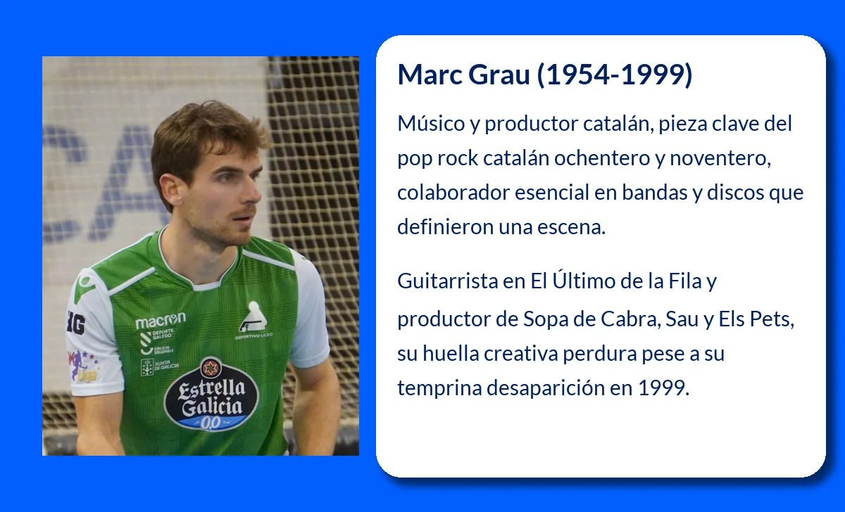 Marc Grau (1954-1999): El alma del pop rock catalán