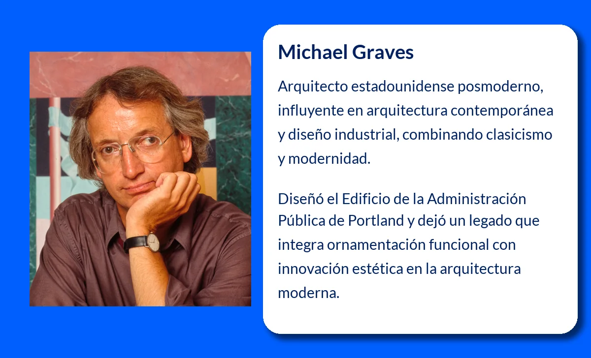 Michael Graves (1934-VVVV): El arquitecto posmoderno que transformó la arquitectura estadounidense