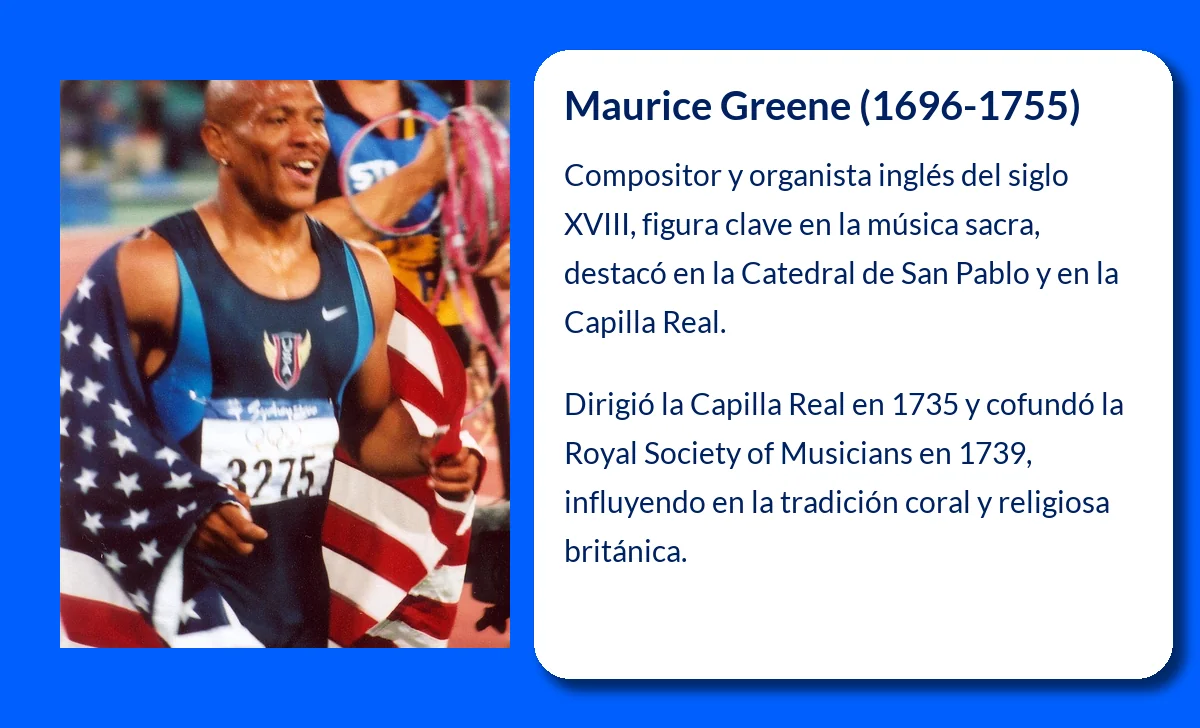 Maurice Greene (1696-1755). El organista y compositor inglés que marcó una época