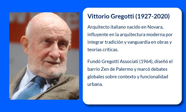 Vittorio Gregotti (1927-2020). El arquitecto que definió la modernidad en Italia
