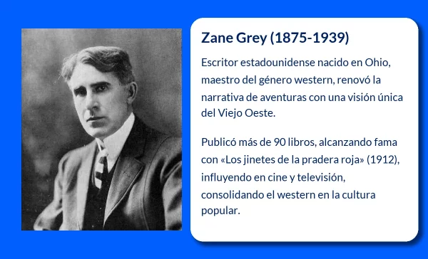 Zane Grey (1875-1939): El escritor que transformó el género Western
