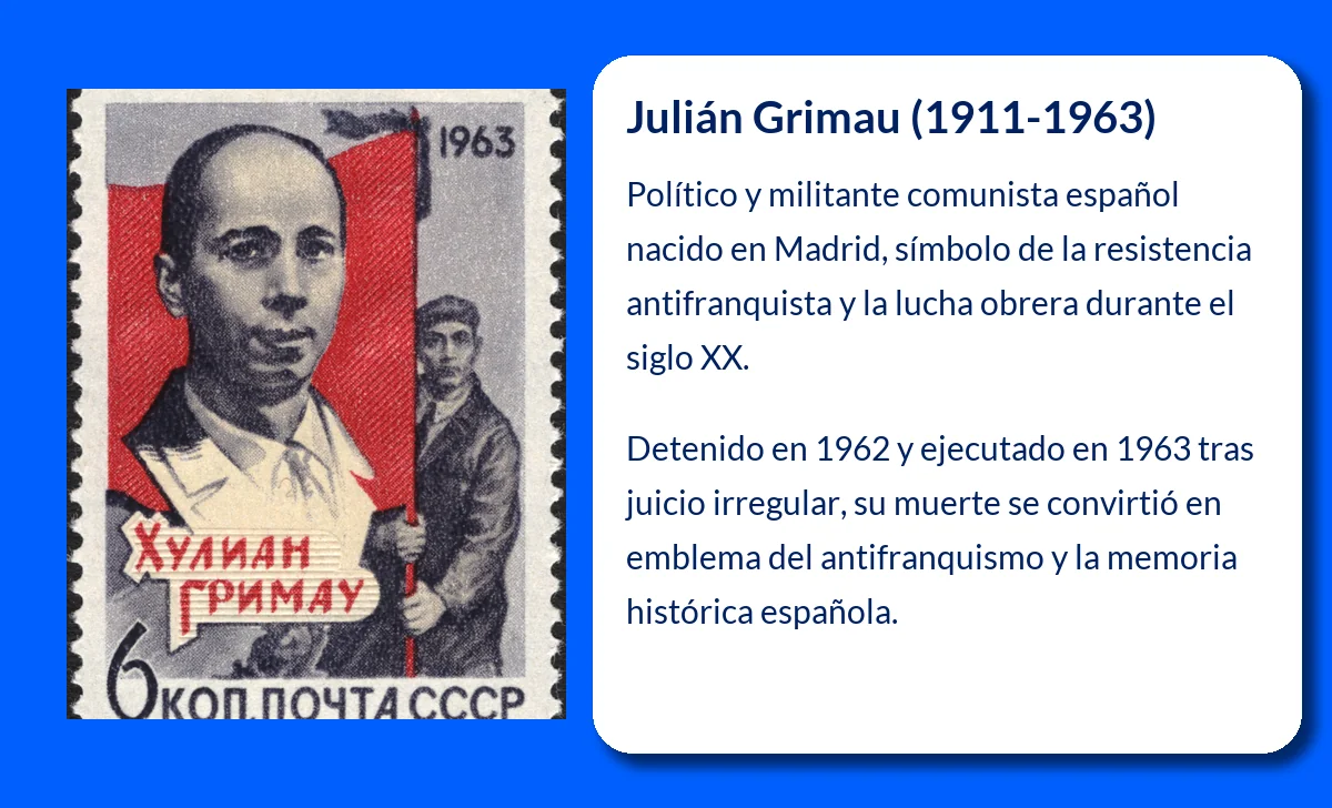 Julián Grimau (1911-1963): Un mártir de la resistencia antifranquista