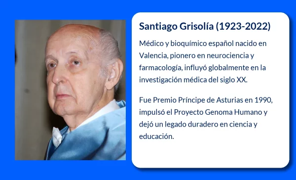 Santiago Grisolía (1923-2022). El médico y bioquímico español que impulsó la investigación científica mundial