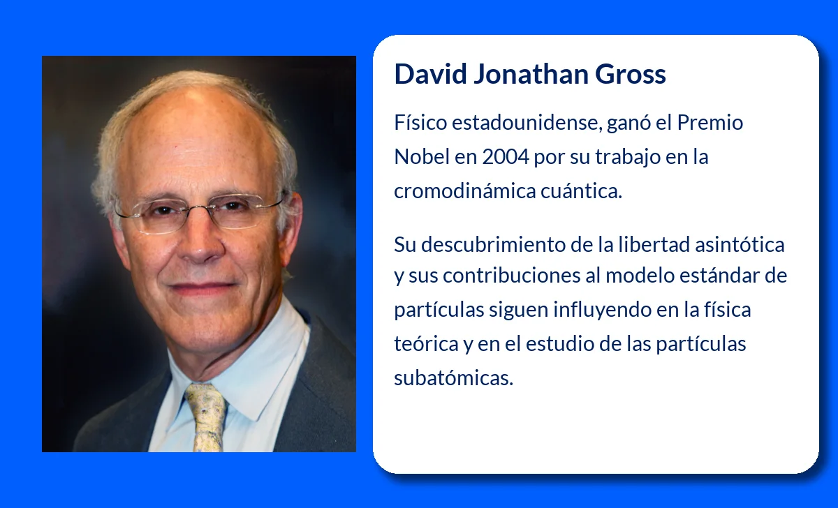 David Jonathan Gross (1941-VVVV): El físico que descubrió la libertad asintótica