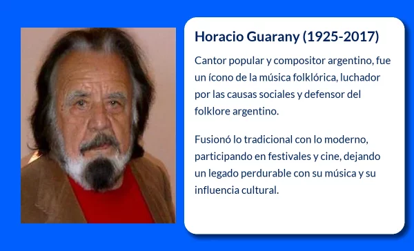 Horacio Guarany (1925-2017): El cantor popular que marcó la historia de la música argentina