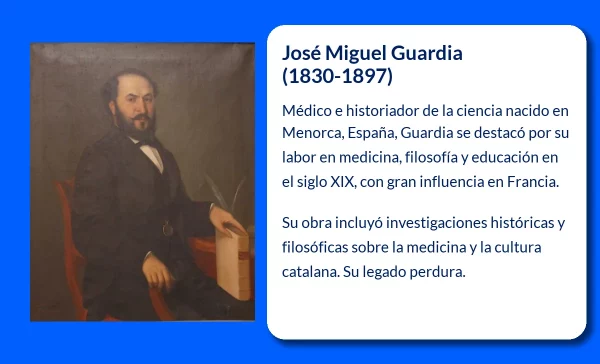 José Miguel Guardia (1830-1897): Médico e historiador de la ciencia en la Francia del siglo XIX