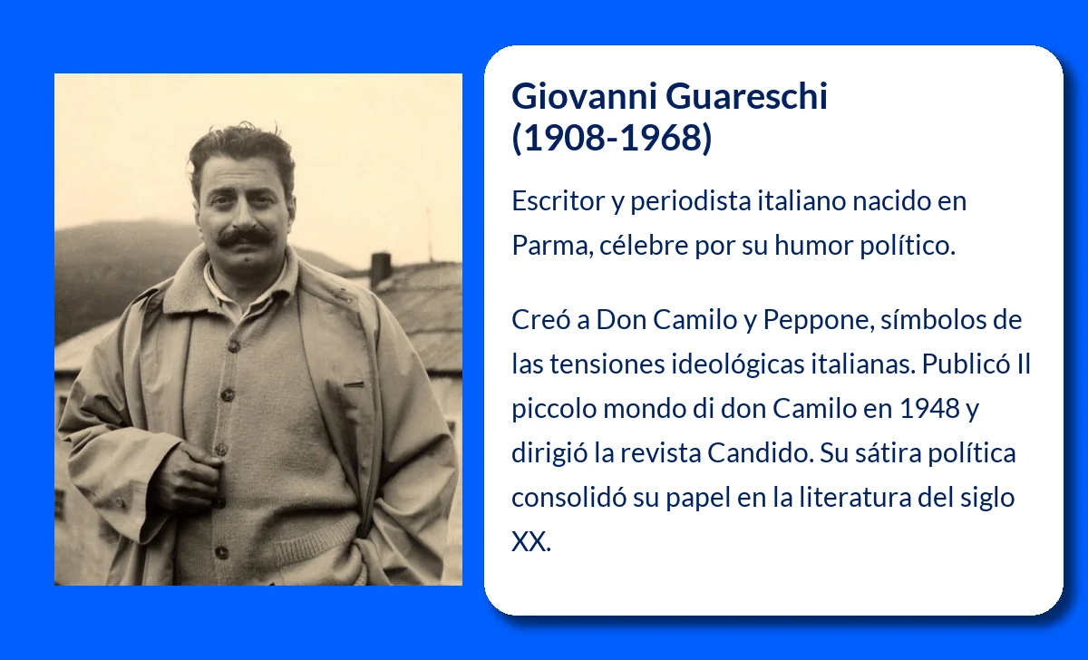 Giovanni Guareschi (1908-1968): El creador de Don Camilo y Peppone