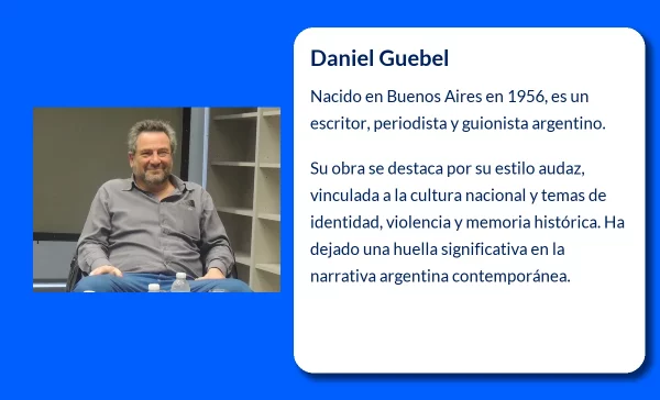 Daniel Guebel (1956-VVVV). El cronista de la imaginación literaria argentina