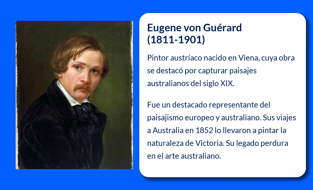 Eugene von Guérard (1811-1901). El pintor austríaco que inmortalizó los paisajes australianos