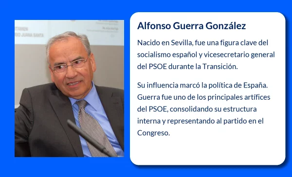 Alfonso Guerra González (1940-VVVV). El eterno número dos del socialismo español