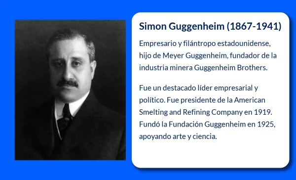 Simon Guggenheim (1867-1941): Empresario y filántropo estadounidense cuyo legado perdura