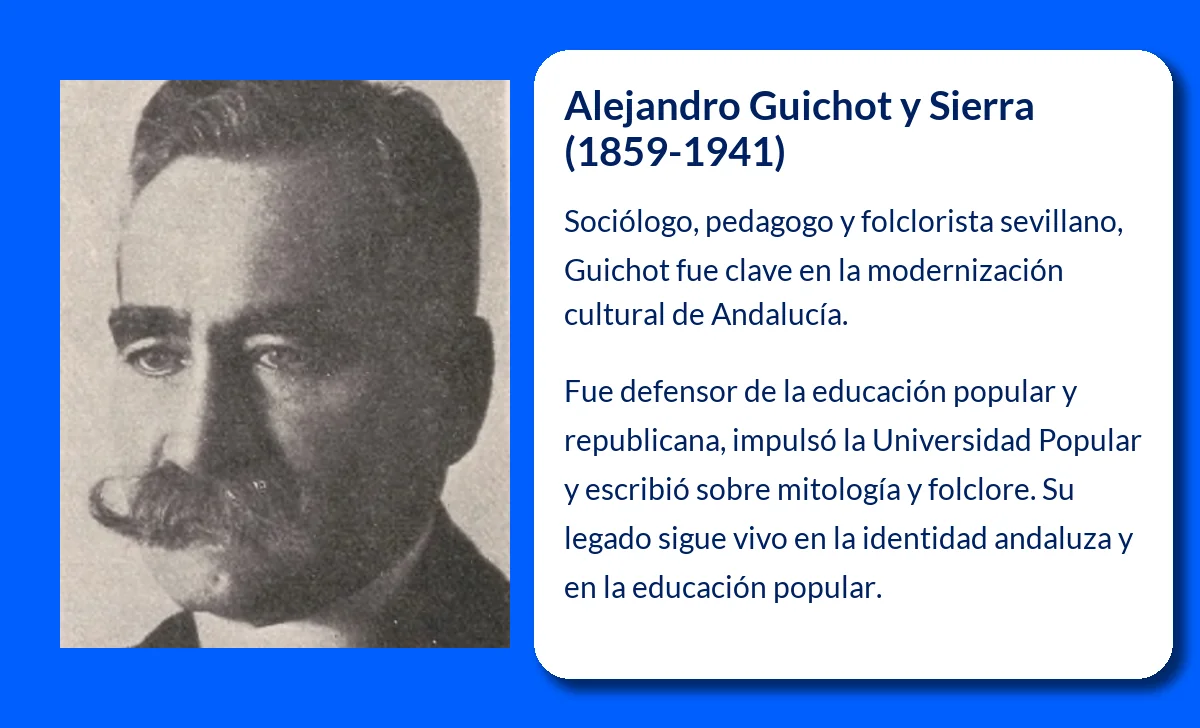 Alejandro Guichot y Sierra (1859-1941). El sociólogo