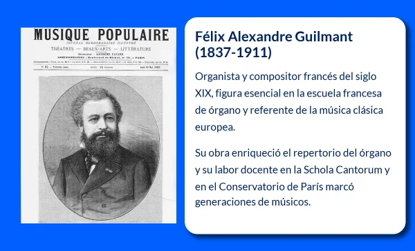 Félix Alexandre Guilmant (1837-1911): El Maestro de la Escuela Francesa de Órgano