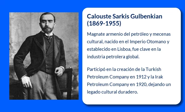 Calouste Sarkis Gulbenkian (1869-1955). El magnate armenio que forjó un imperio petrolero y cultural