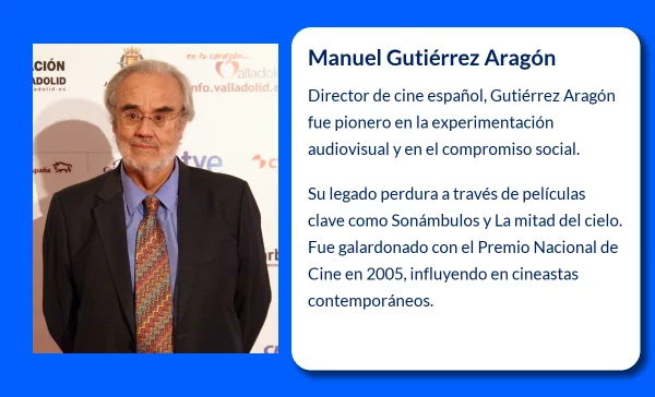 Manuel Gutiérrez Aragón (1942-VVVV). El creador incansable del cine español