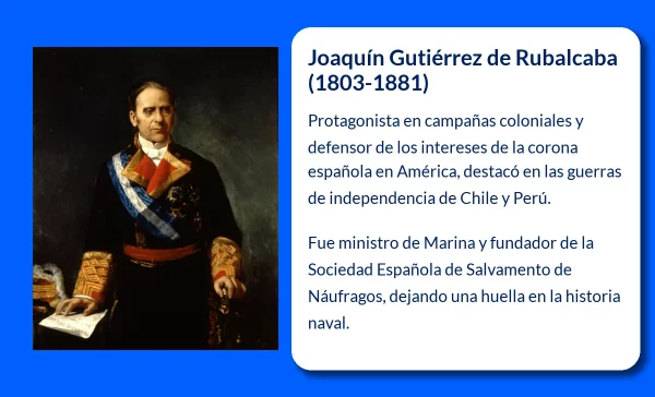 Joaquín Gutiérrez de Rubalcaba (1803-1881): La influencia de un marino español en la política y expansión colonial