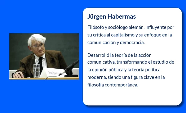 Jürgen Habermas (1929-VVVV): El filósofo y sociólogo alemán que transformó el pensamiento crítico contemporáneo