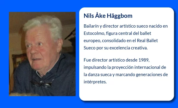 Nils Åke Häggbom (1942-VVVV). El legado del bailarín y director artístico sueco