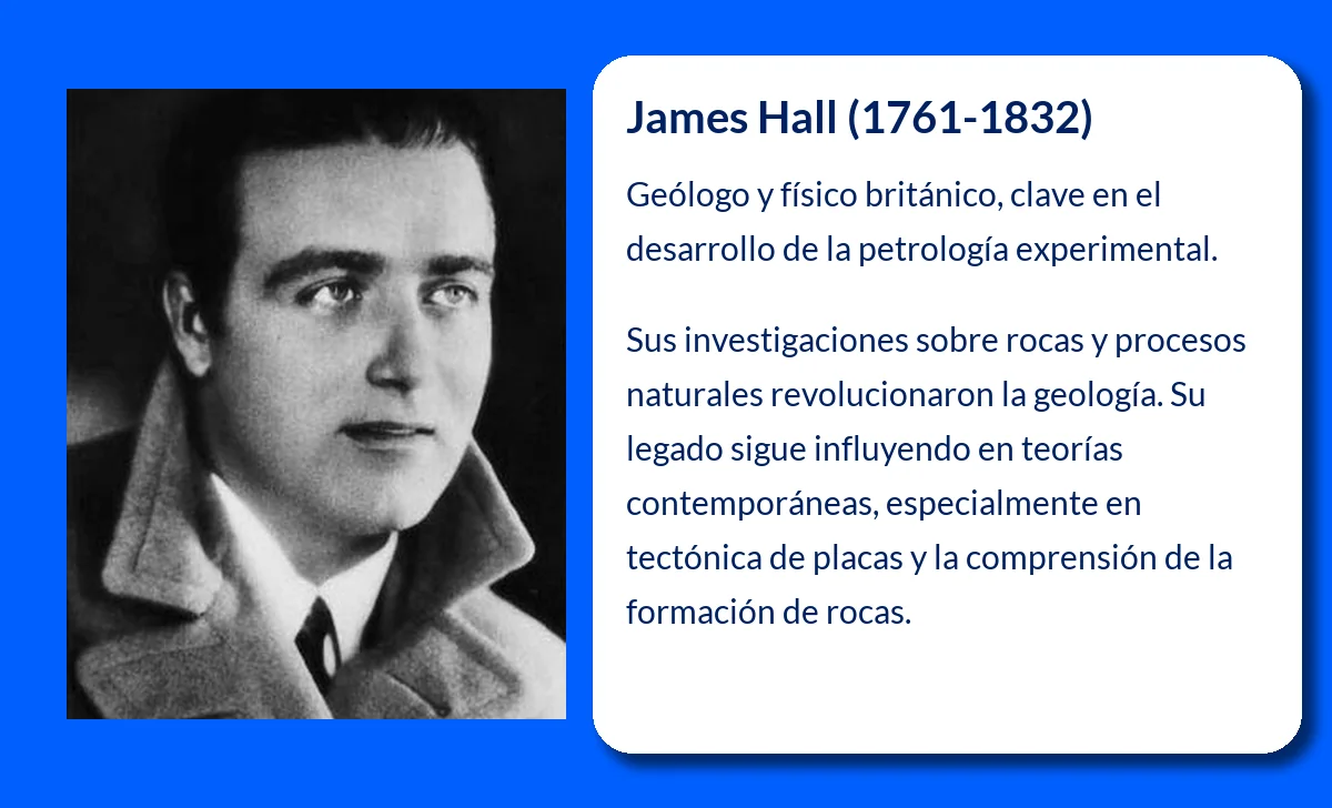 James Hall (1761-1832): Pionero en la Petrología Experimental