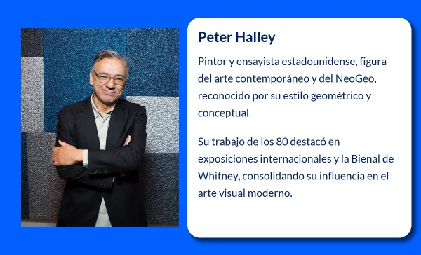 Peter Halley (1953-VVVV): El Pionero del NeoGeo y la Geometría en el Arte Contemporáneo