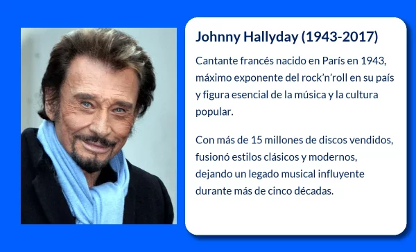 Johnny Hallyday (1943-2017): El rey del rock francés que cautivó al mundo