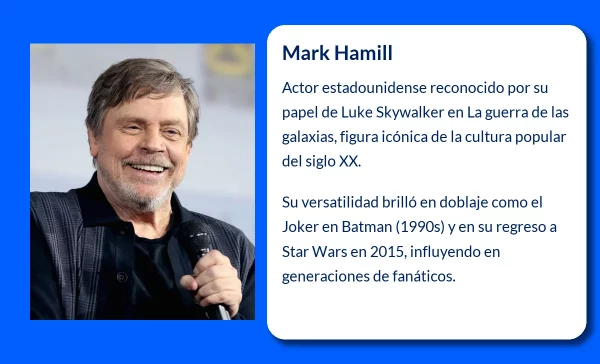 Mark Hamill (1952-VVVV): El Caballero Jedi que Se Convirtió en Ícono de la Cultura Popular
