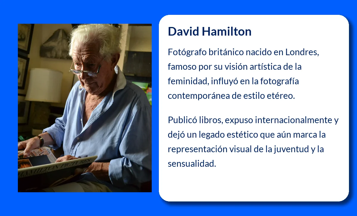 David Hamilton (1933-VVVV): El fotógrafo de la delicadeza y la sensualidad atemporal