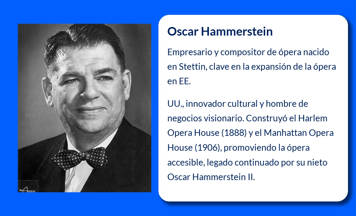 Oscar Hammerstein (ca. 1847-1919): El empresario de ópera que transformó la escena operística de Estados Unidos