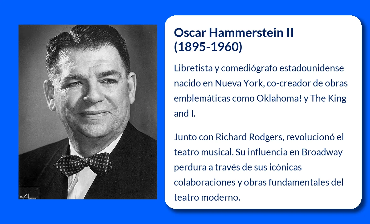 Oscar Hammerstein II (1895-1960): El genio del musical estadounidense que revolucionó Broadway