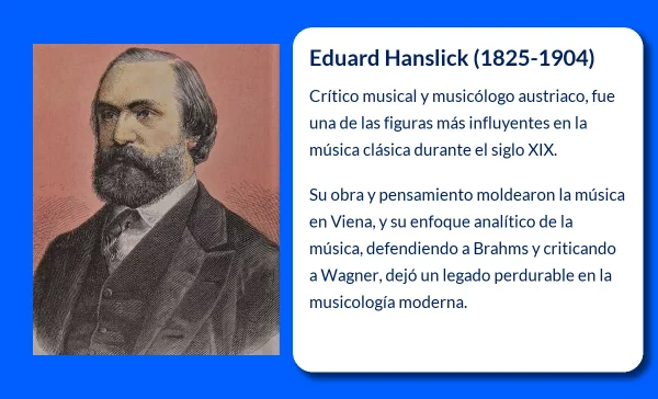 Eduard Hanslick (1825-1904): El crítico musical que dejó huella en Viena