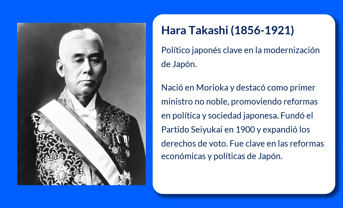 Hara Takashi (1856-1921). El político que transformó Japón hacia la modernidad